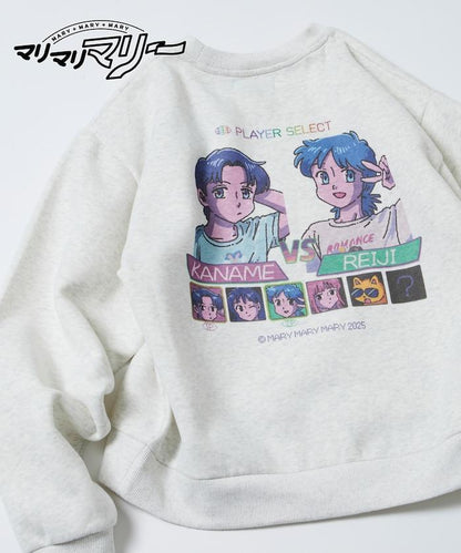 マリマリマリー×PUBLUX かなめvsレイジ 印花加絨衛衣