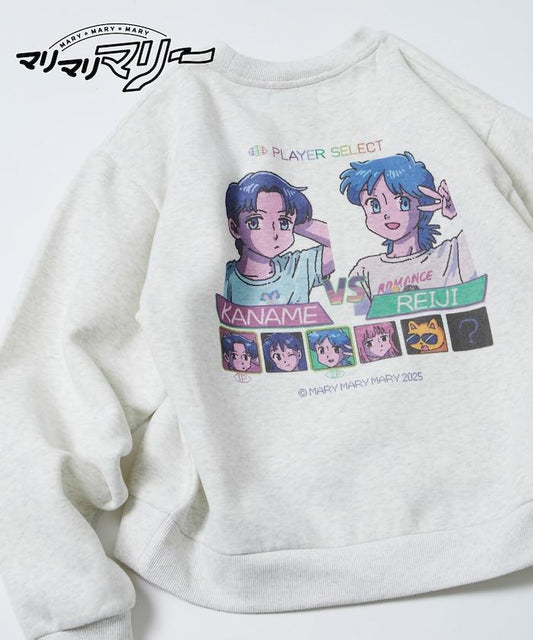 マリマリマリー×PUBLUX かなめvsレイジ 印花加絨衛衣