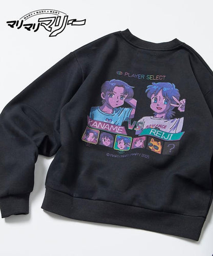 マリマリマリー×PUBLUX かなめvsレイジ 印花加絨衛衣