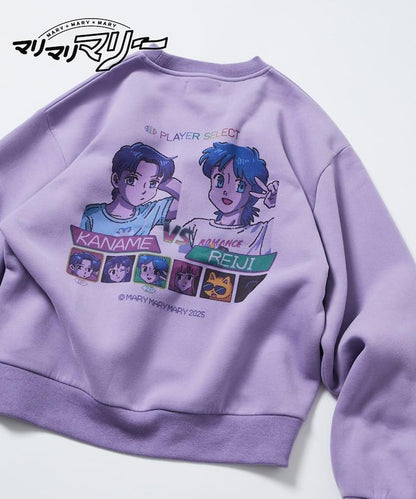 マリマリマリー×PUBLUX かなめvsレイジ 印花加絨衛衣