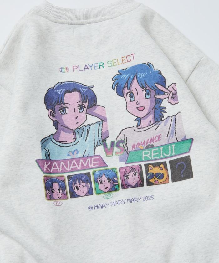 マリマリマリー×PUBLUX かなめvsレイジ 印花加絨衛衣