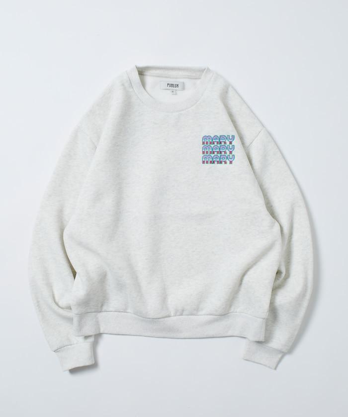 マリマリマリー×PUBLUX かなめvsレイジ 印花加絨衛衣