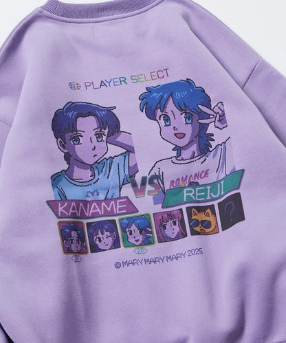 マリマリマリー×PUBLUX かなめvsレイジ 印花加絨衛衣