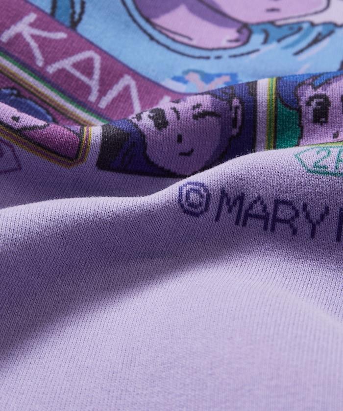 マリマリマリー×PUBLUX かなめvsレイジ 印花加絨衛衣