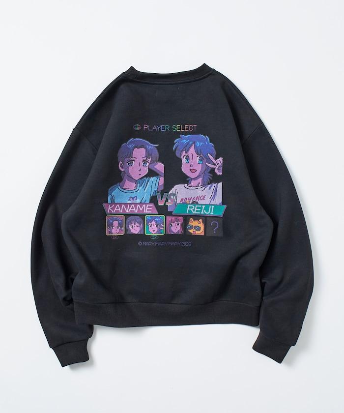 マリマリマリー×PUBLUX かなめvsレイジ 印花加絨衛衣