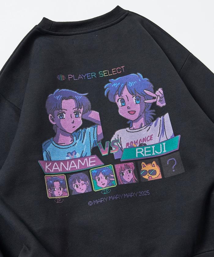 マリマリマリー×PUBLUX かなめvsレイジ 印花加絨衛衣