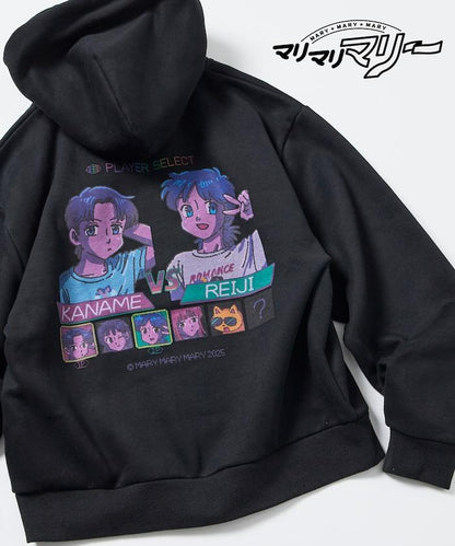 マリマリマリー×PUBLUX かなめvsレイジ 印花拉鍊衛衣/加絨款