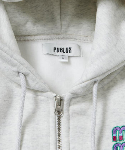 マリマリマリー×PUBLUX かなめvsレイジ 印花拉鍊衛衣/加絨款