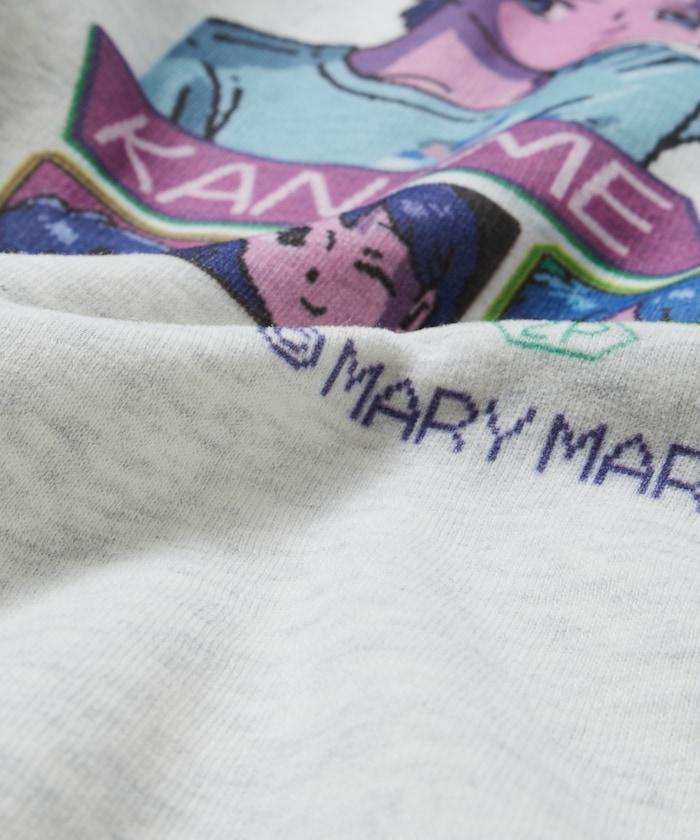 マリマリマリー×PUBLUX かなめvsレイジ 印花拉鍊衛衣/加絨款