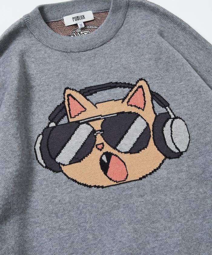 マリマリマリー×PUBLUX 提花針織衫