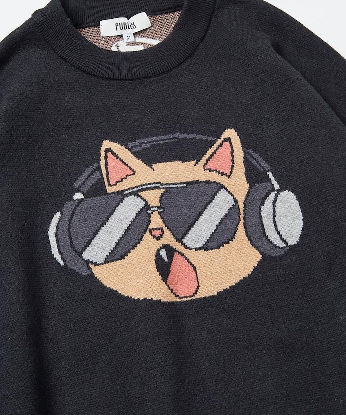 マリマリマリー×PUBLUX 提花針織衫