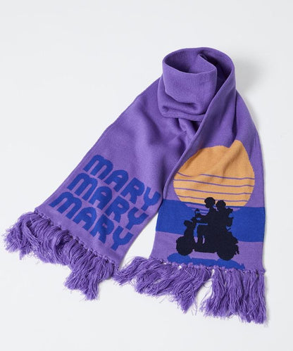 マリマリマリー×PUBLUX END CREDIT 圍巾