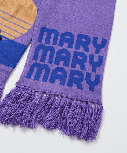 マリマリマリー×PUBLUX END CREDIT 圍巾