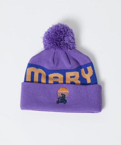 マリマリマリー×PUBLUX END CREDITししゅうビーニー【限定展開】 馬裡馬裡瑪麗×PUBLUX END CREDIT刺繡針織帽