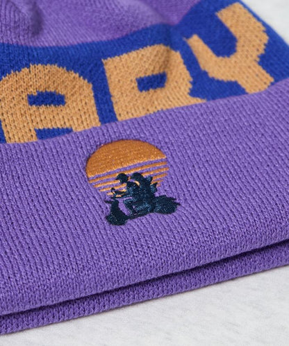 マリマリマリー×PUBLUX END CREDITししゅうビーニー【限定展開】 馬裡馬裡瑪麗×PUBLUX END CREDIT刺繡針織帽