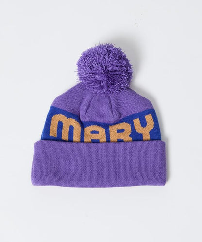 マリマリマリー×PUBLUX END CREDITししゅうビーニー【限定展開】 馬裡馬裡瑪麗×PUBLUX END CREDIT刺繡針織帽