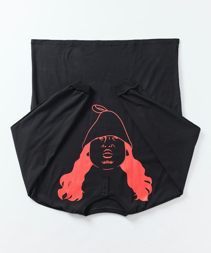 聯名 KANNAIGI × サウナ田ヒロユキ 印花長袖套裝【クリエイターズ・ファイル】