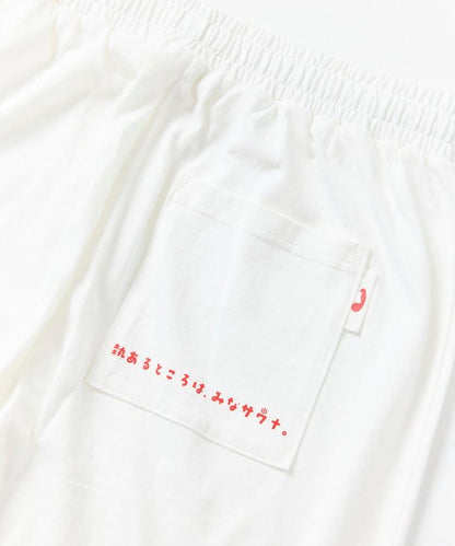 聯名 KANNAIGI × サウナ田ヒロユキ 印花長袖套裝【クリエイターズ・ファイル】