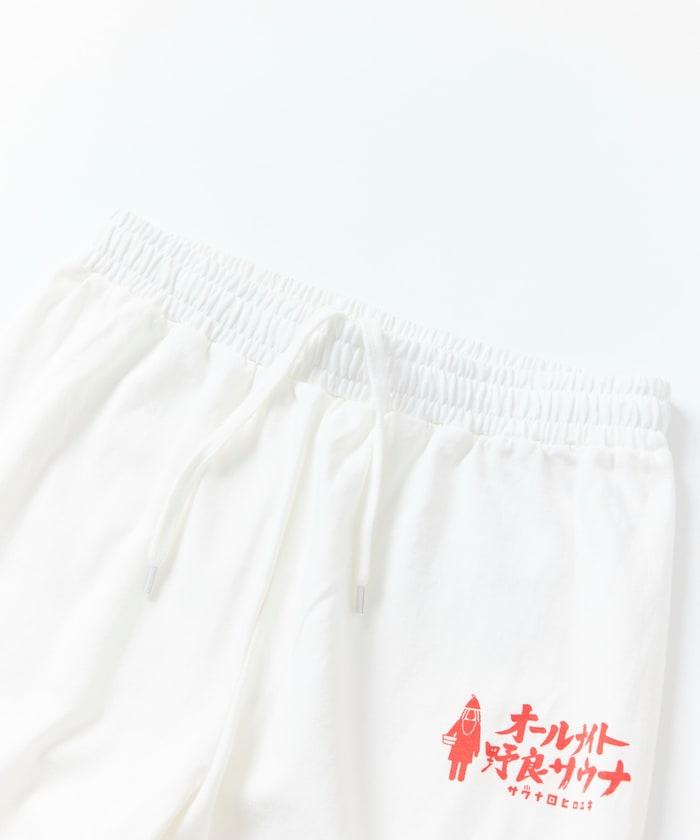 聯名 KANNAIGI × サウナ田ヒロユキ 印花長袖套裝【クリエイターズ・ファイル】