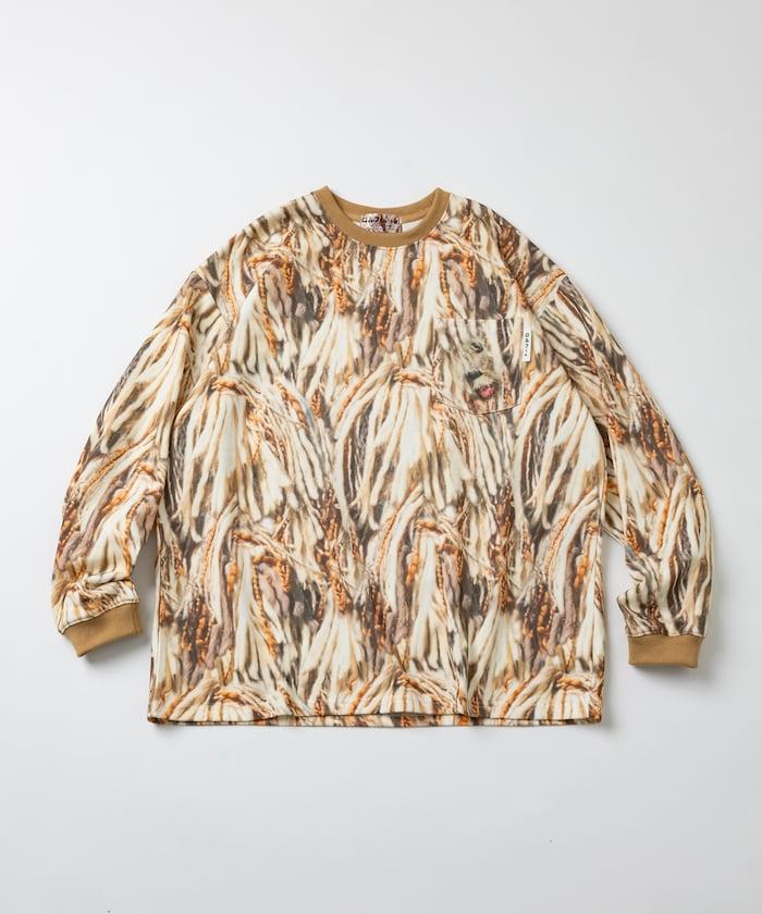 ロルフくん ルームウェア 長袖セットアップ 裏毛 ナップサック付き【クリエイターズ・ファイル】