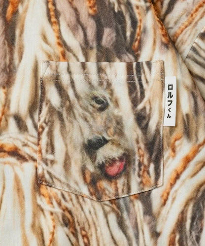 ロルフくん ルームウェア 長袖セットアップ 裏毛 ナップサック付き【クリエイターズ・ファイル】