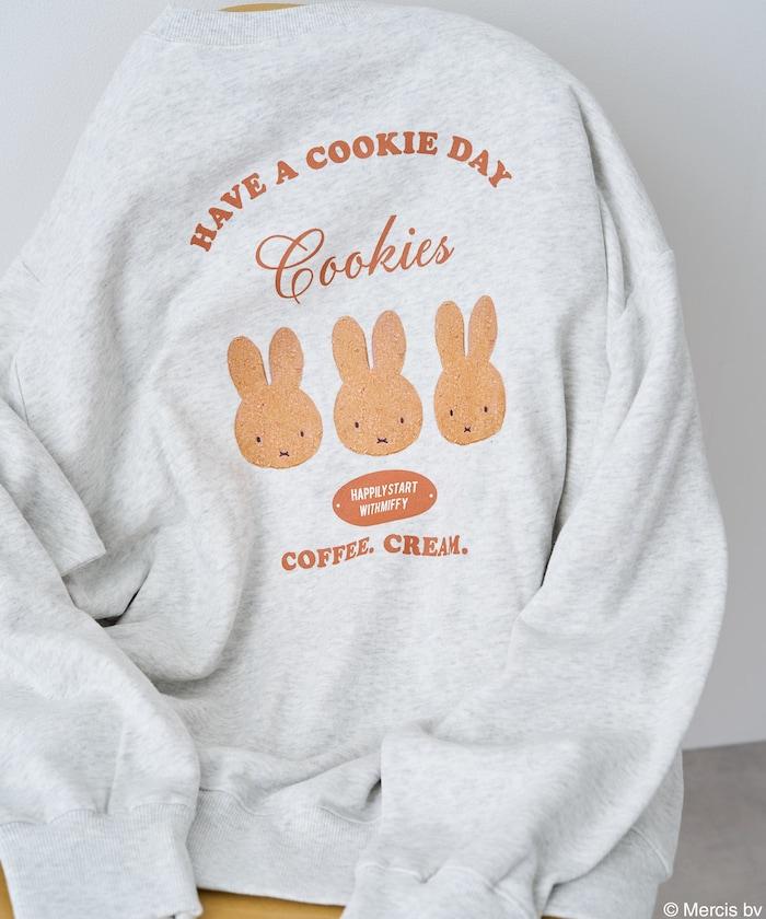 《米菲》餅乾圖案印花衛衣