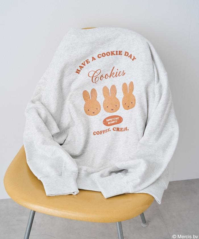 《米菲》餅乾圖案印花衛衣