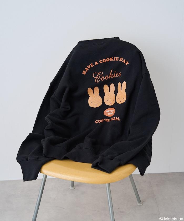 《米菲》餅乾圖案印花衛衣