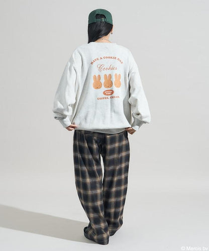 《米菲》餅乾圖案印花衛衣