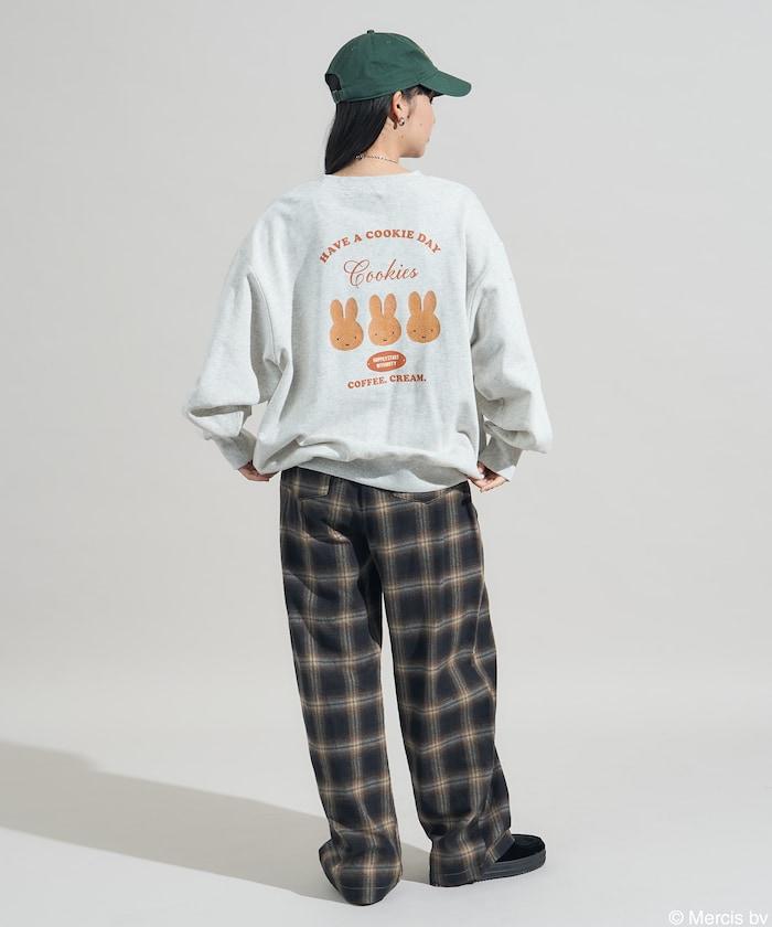 《米菲》餅乾圖案印花衛衣