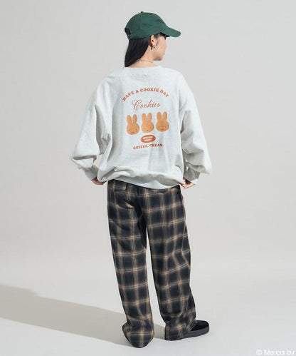 《米菲》餅乾圖案印花衛衣