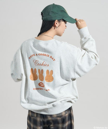 《米菲》餅乾圖案印花衛衣