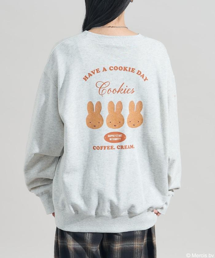 《米菲》餅乾圖案印花衛衣