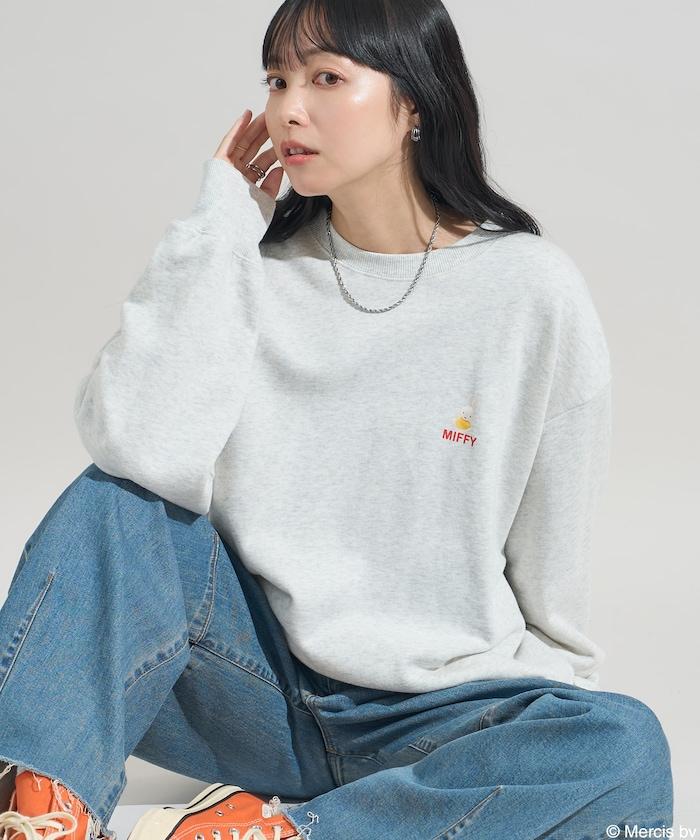 《米菲》煎餅圖案印花衛衣