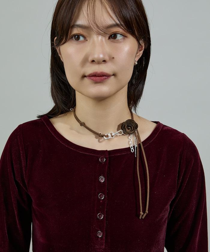 Code Flower 項鍊 / 花朵吊墜