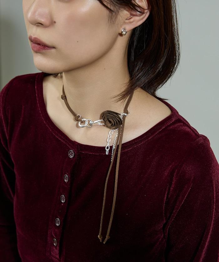 Code Flower 項鍊 / 花朵吊墜