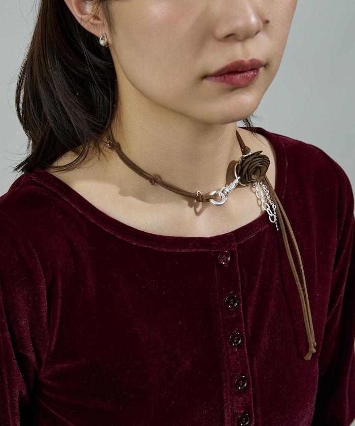 Code Flower 項鍊 / 花朵吊墜