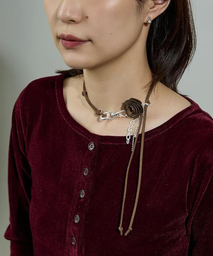 Code Flower 項鍊 / 花朵吊墜