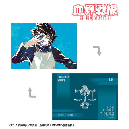 血界戰線 & BEYOND_萊奧納多·沃奇 Ani-Art 第4彈 A5插畫卡
