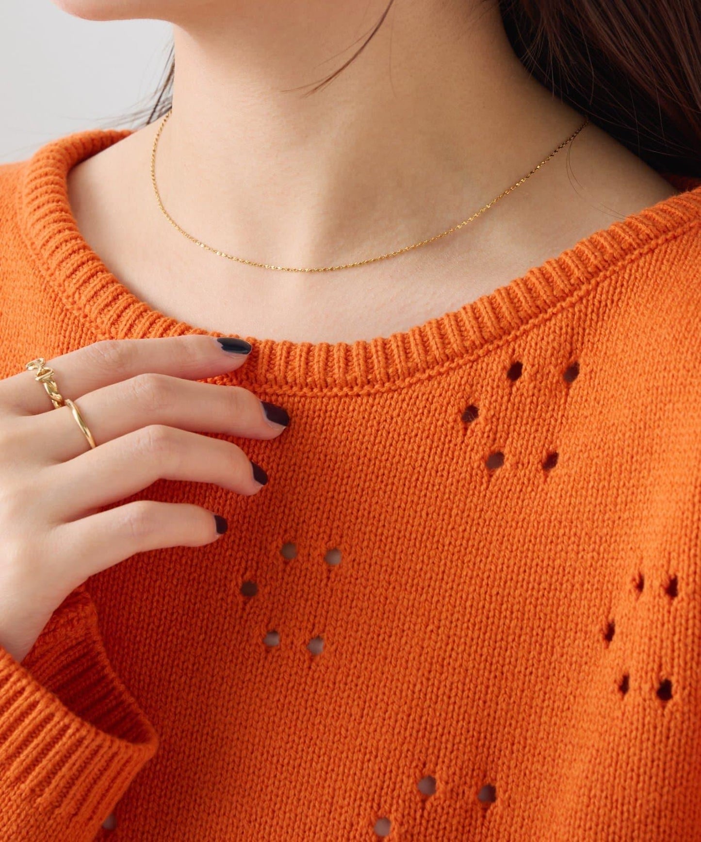 【PAPILLONNER/パピヨネ】不鏽鋼鏈條項鍊