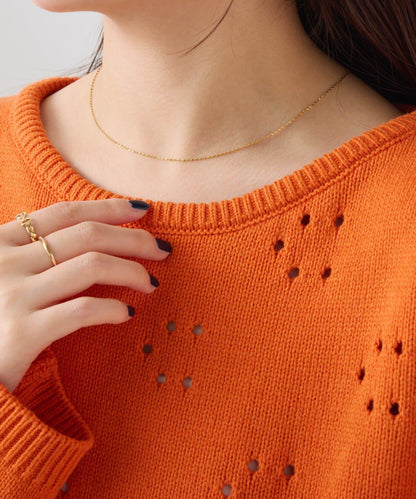 【PAPILLONNER/パピヨネ】不鏽鋼鏈條項鍊