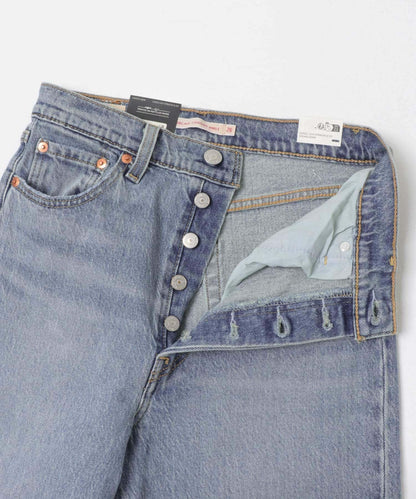 Levi’s 高腰直筒九分牛仔褲