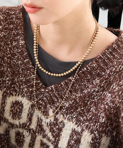 圓珠鏈套裝項鍊