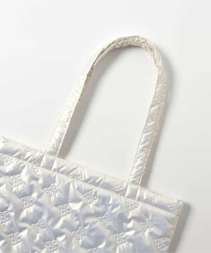 蝴蝶結絎縫托特包1
