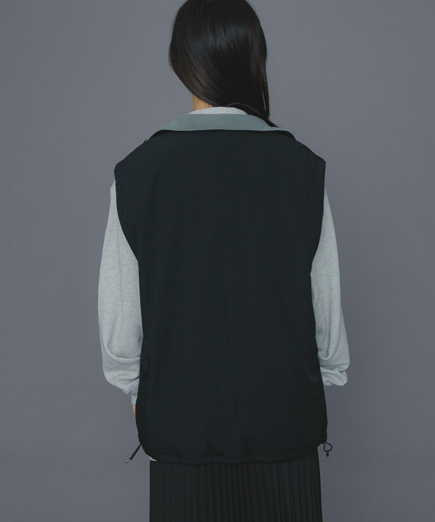 『販売』『男女同款』Uiscel 抓絨內襯拉鍊寬鬆馬甲