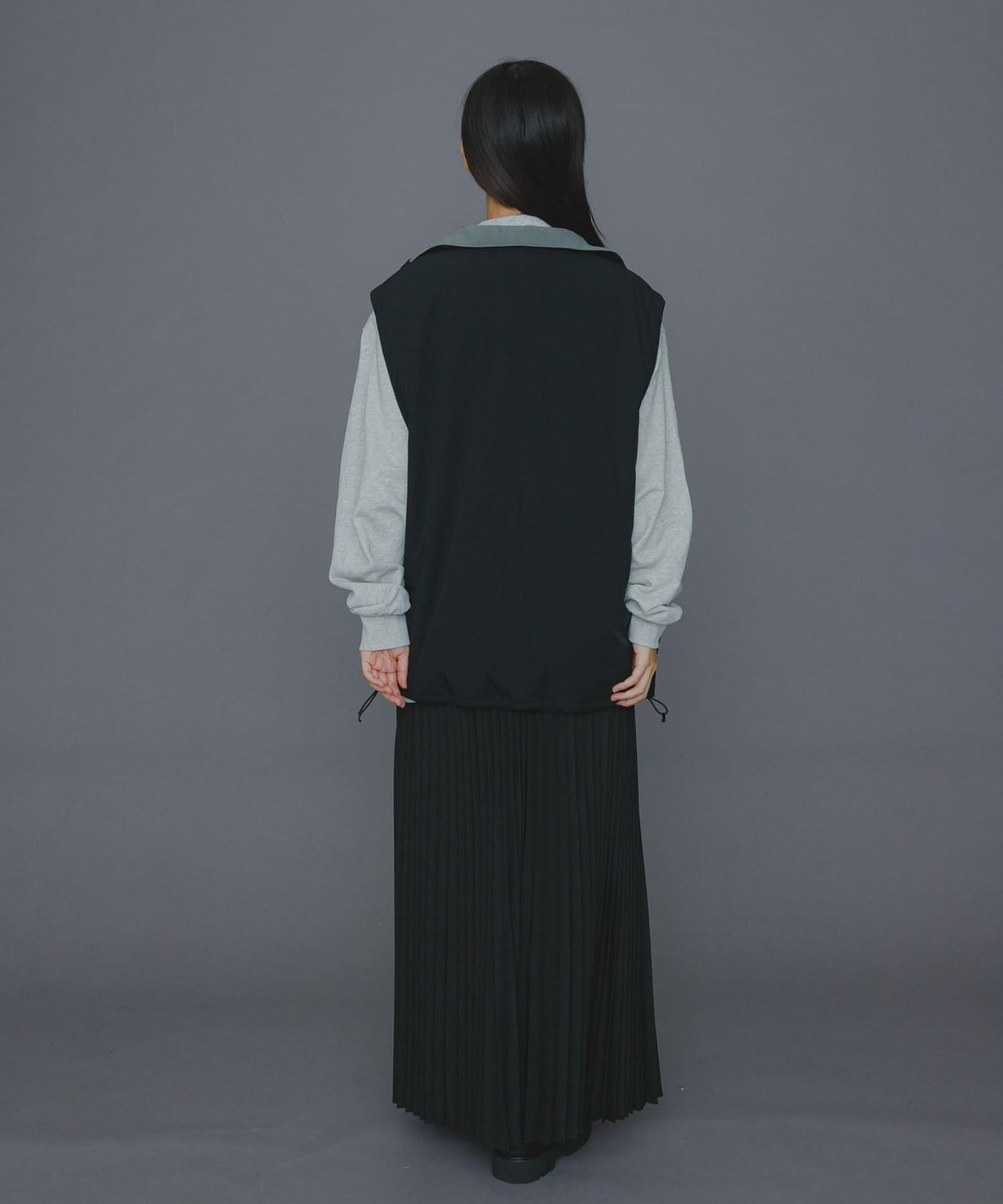 『販売』『男女同款』Uiscel 抓絨內襯拉鍊寬鬆馬甲