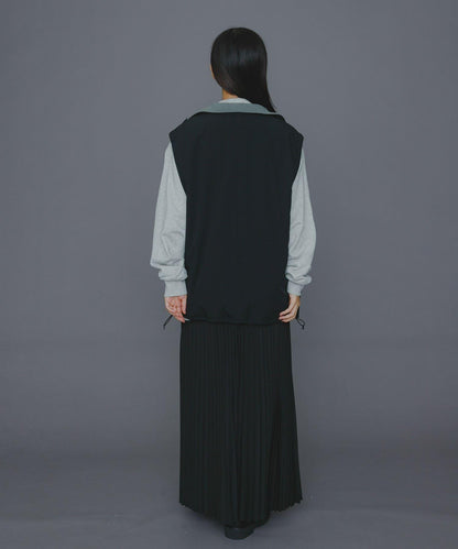 『販売』『男女同款』Uiscel 抓絨內襯拉鍊寬鬆馬甲