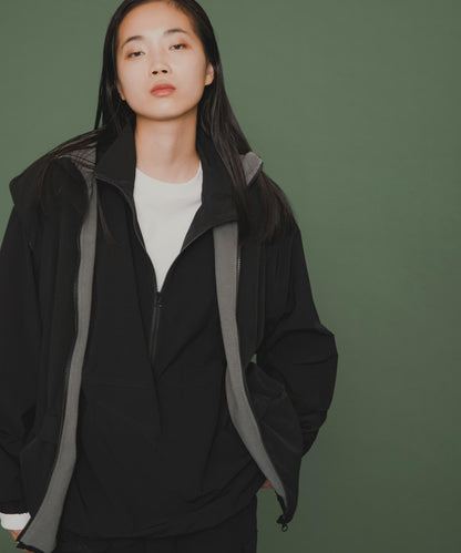 『販売』『男女同款』Uiscel 抓絨內襯拉鍊寬鬆馬甲