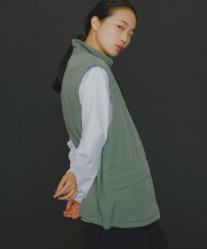 『販売』『男女同款』Uiscel 抓絨內襯拉鍊寬鬆馬甲