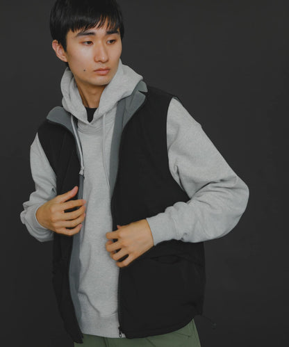 『販売』『男女同款』Uiscel 抓絨內襯拉鍊寬鬆馬甲